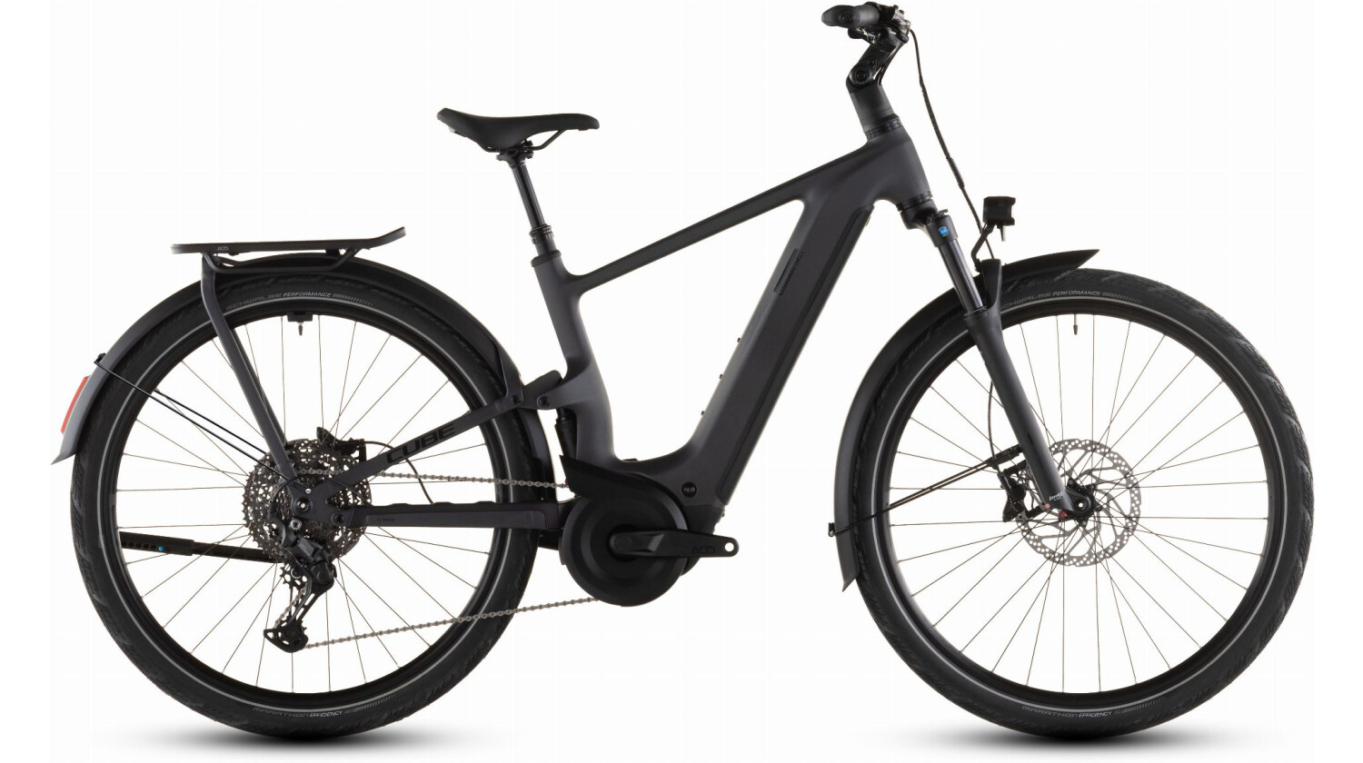 Cube Kathmandu Hybrid One11 HPC Pro 800 Wh E-Bike Diamant 28" slapgrey´n´black