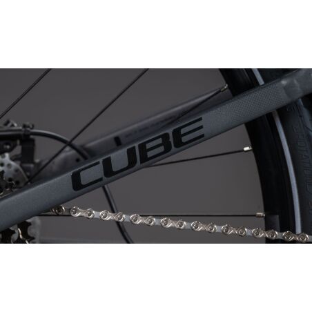 Cube Kathmandu Hybrid One11 HPC Pro 800 Wh E-Bike Easy Entry 28" slapgrey&acute;n&acute;black