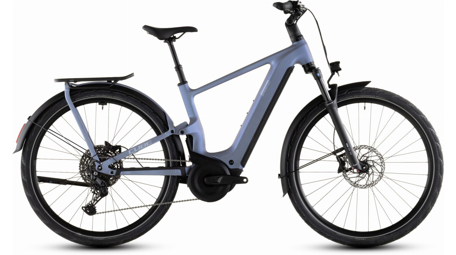 Cube Kathmandu Hybrid One11 HPC Pro 800 Wh E-Bike Diamant 28" hazeblue´n´blue