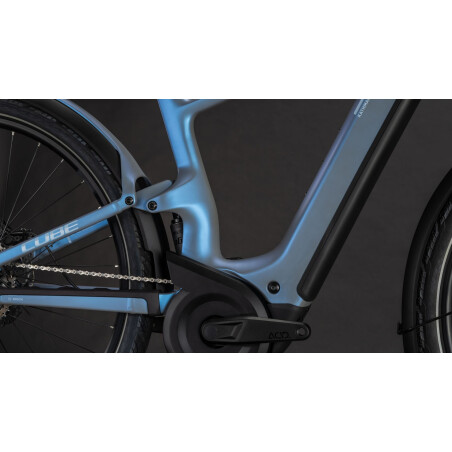 Cube Kathmandu Hybrid One11 HPC Pro 800 Wh E-Bike Diamant 28" hazeblue&acute;n&acute;blue