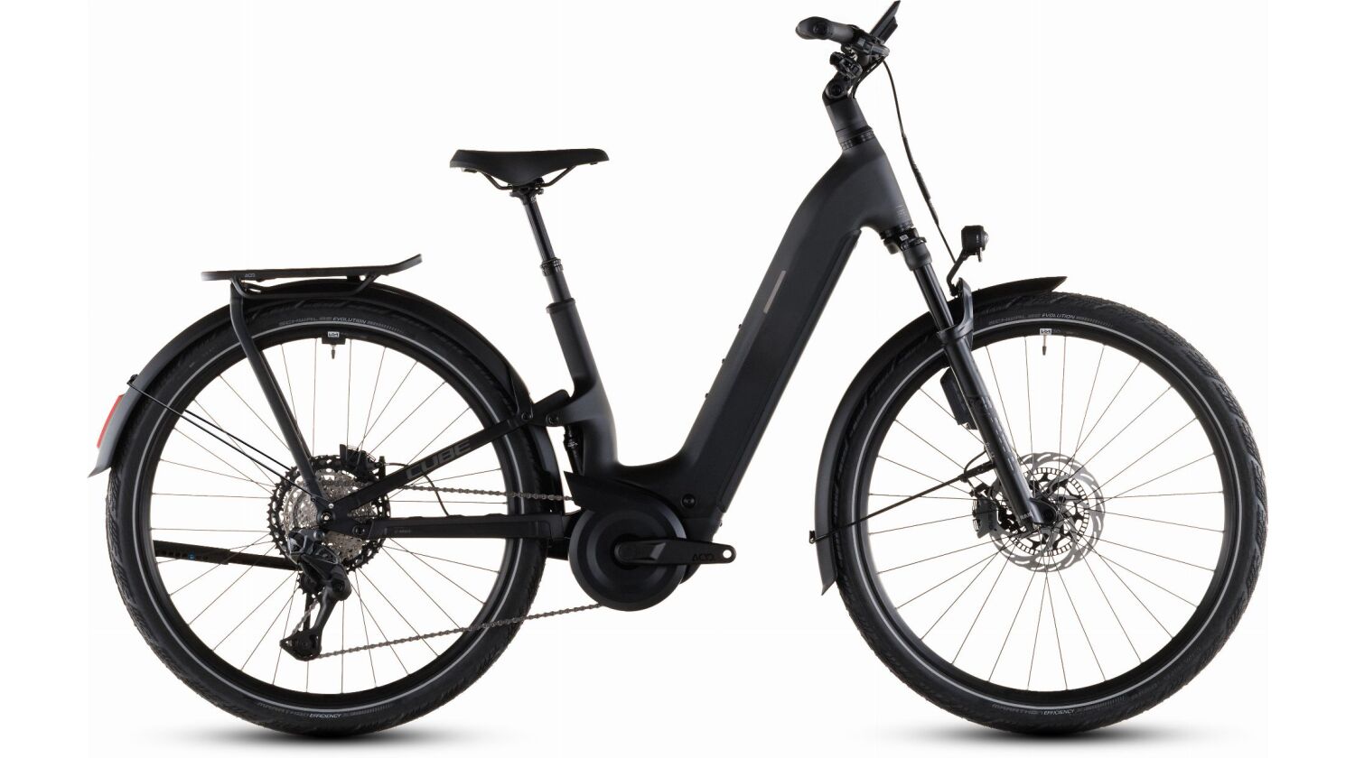 Cube Kathmandu Hybrid One11 HPX SLT 800 Wh E-Bike Easy Entry 28" carbon´n´silverdust