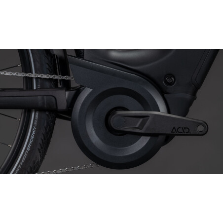 Cube Kathmandu Hybrid One11 HPC SLT 800 Wh E-Bike Easy Entry 28" carbon&acute;n&acute;silverdust