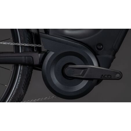 Cube Kathmandu Hybrid One11 HPX SLT 800 Wh E-Bike Easy Entry 28" carbon&acute;n&acute;silverdust