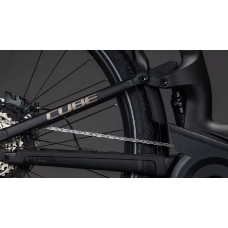 Cube Kathmandu Hybrid One11 HPX SLT 800 Wh E-Bike Easy Entry 28" carbon&acute;n&acute;silverdust