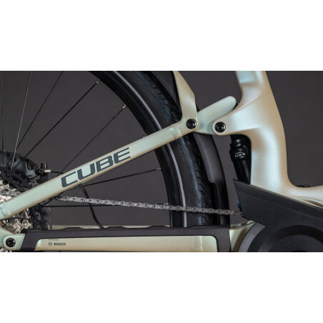 Cube Kathmandu Hybrid One11 HPC SLT 800 Wh E-Bike Diamant 28" glintsand&acute;n&acute;oatgrey