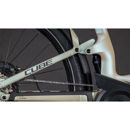Cube Kathmandu Hybrid One11 HPX SLT 800 Wh E-Bike Diamant 28" glintsand&acute;n&acute;oatgrey