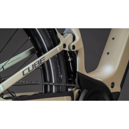 Cube Kathmandu Hybrid One11 HPX SLT 800 Wh E-Bike Diamant 28" glintsand&acute;n&acute;oatgrey