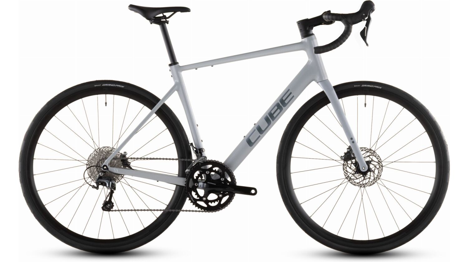Cube Attain Race Rennrad Diamant 28" foggrey ´n´ shift
