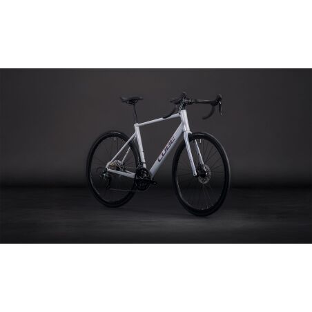 Cube Attain Race Rennrad Diamant 28" foggrey &acute;n&acute; shift