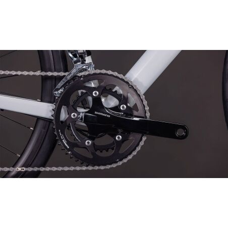 Cube Attain Race Rennrad Diamant 28" foggrey &acute;n&acute; shift