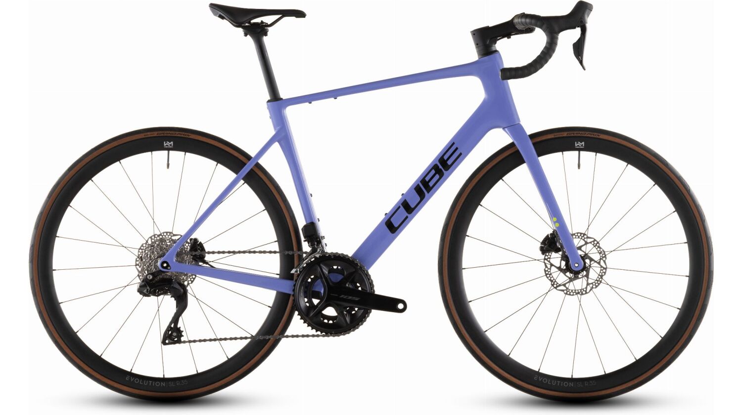 Cube Attain C:62 SLX Rennrad Diamant 28" lucidlilac´n´black