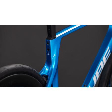 Cube Agree C:62 EX Rennrad Diamant 28&quot; topasblue&acute;n&acute;white