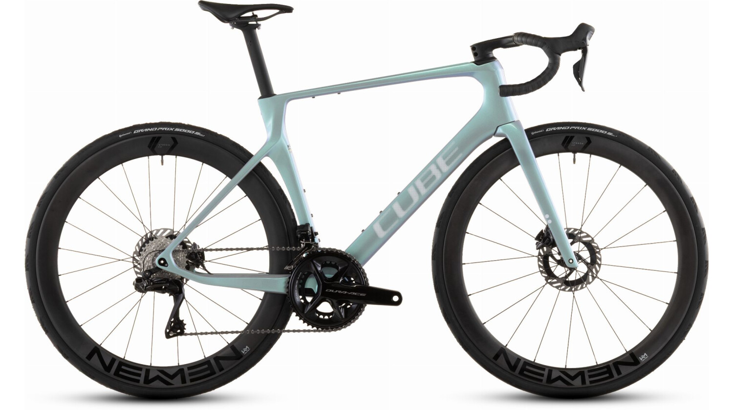 Cube Agree C:62 SLT Rennrad Diamant 28" greenfusion´n´white