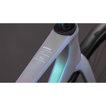 Cube Agree C:62 SLT Rennrad Diamant 28" greenfusion&acute;n&acute;white