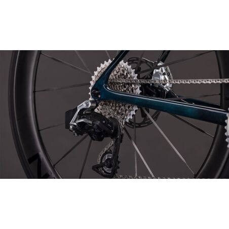 Cube Litening Air C:68X SLX Rennrad Diamant 28" chromeblue&acute;n&acute; liquidblue