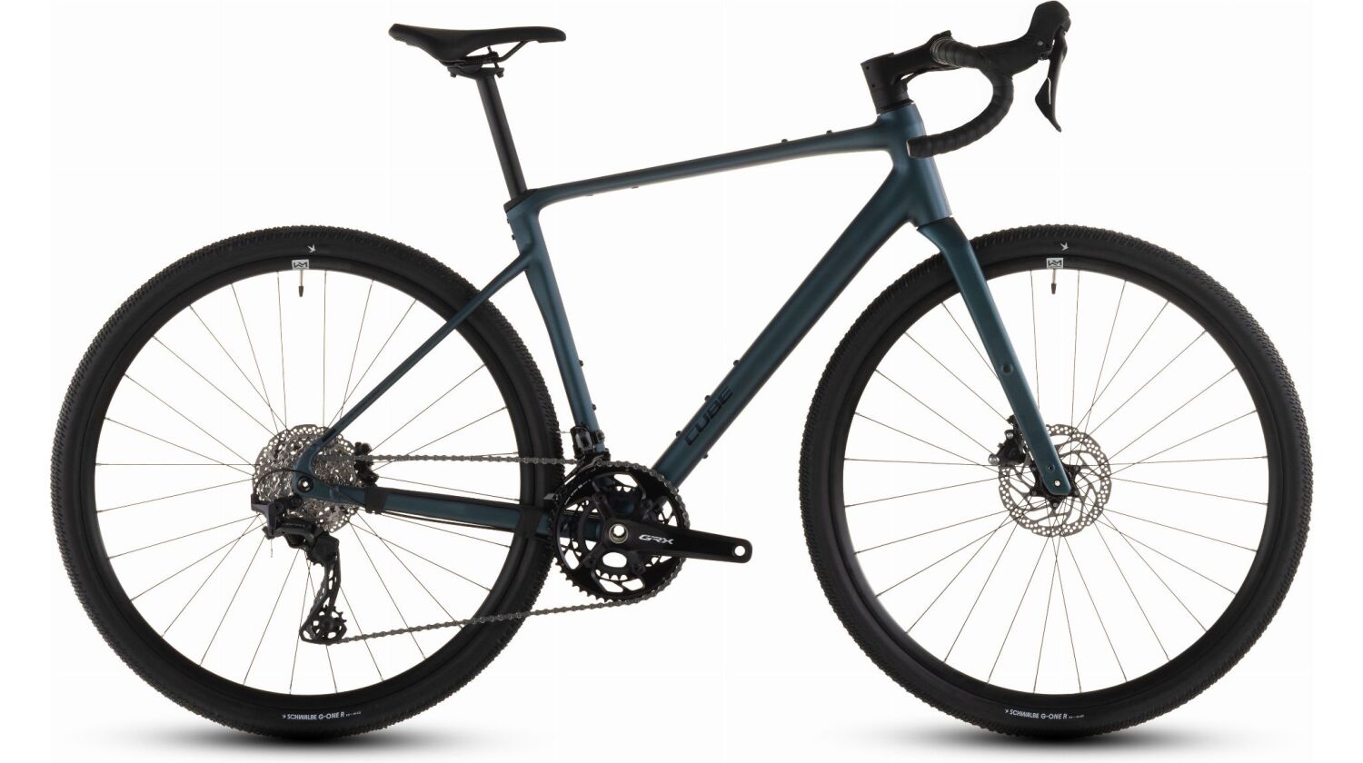 Cube Nuroad Race Gravelbike Diamant 28" royalgreen´n´black