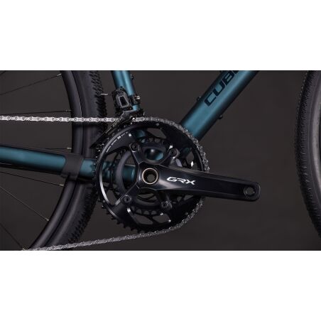 Cube Nuroad Race Gravelbike Diamant 28&quot; royalgreen&acute;n&acute;black