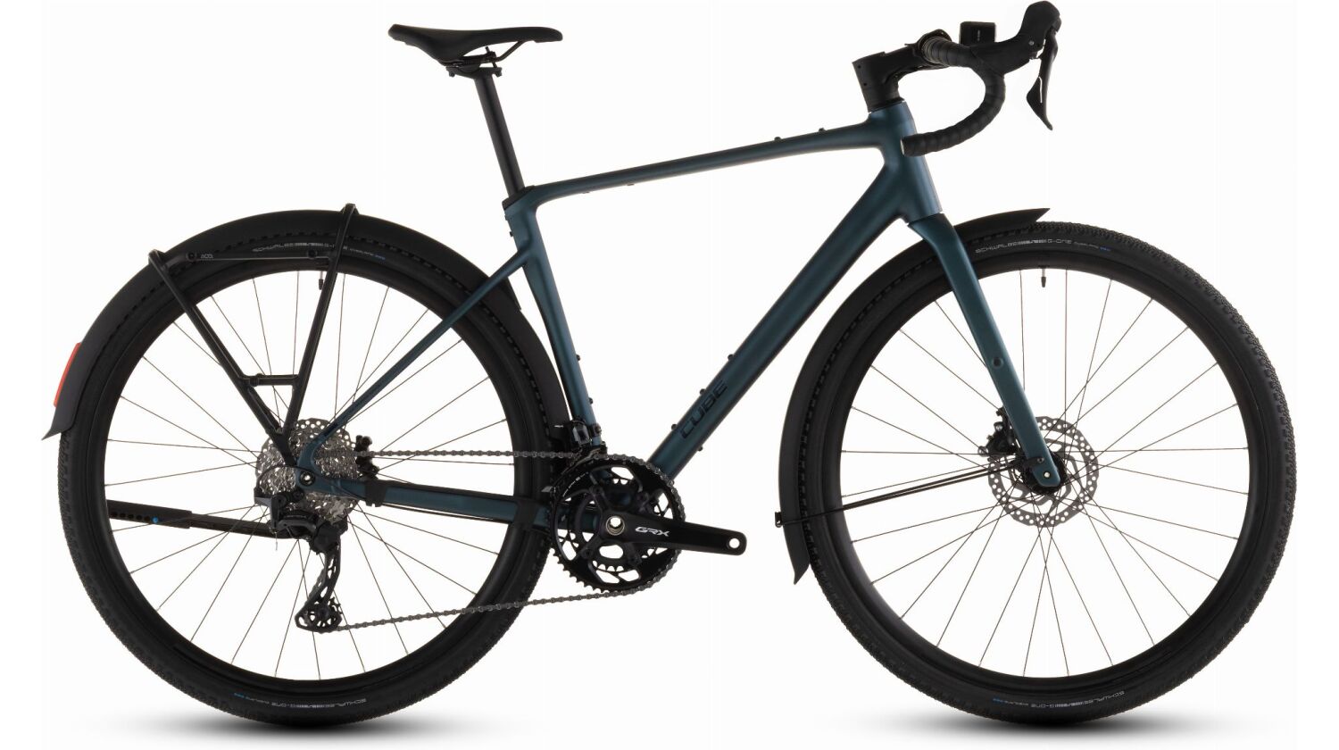 Cube Nuroad Race FE Gravelbike Diamant 28" royalgreen´n´black