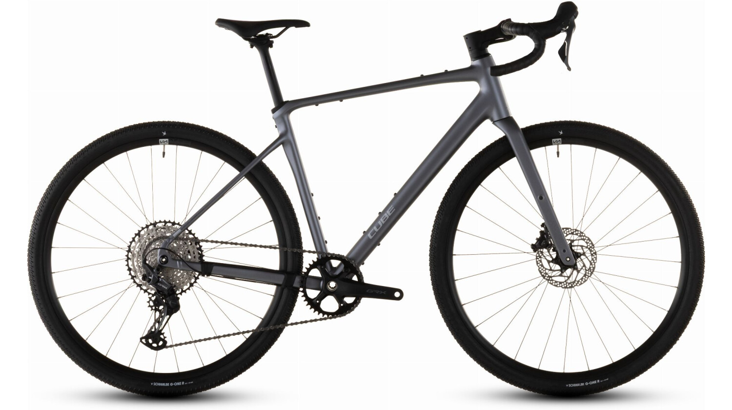 Cube Nuroad SLX Gravelbike Diamant 28" ashgrey´n´grey