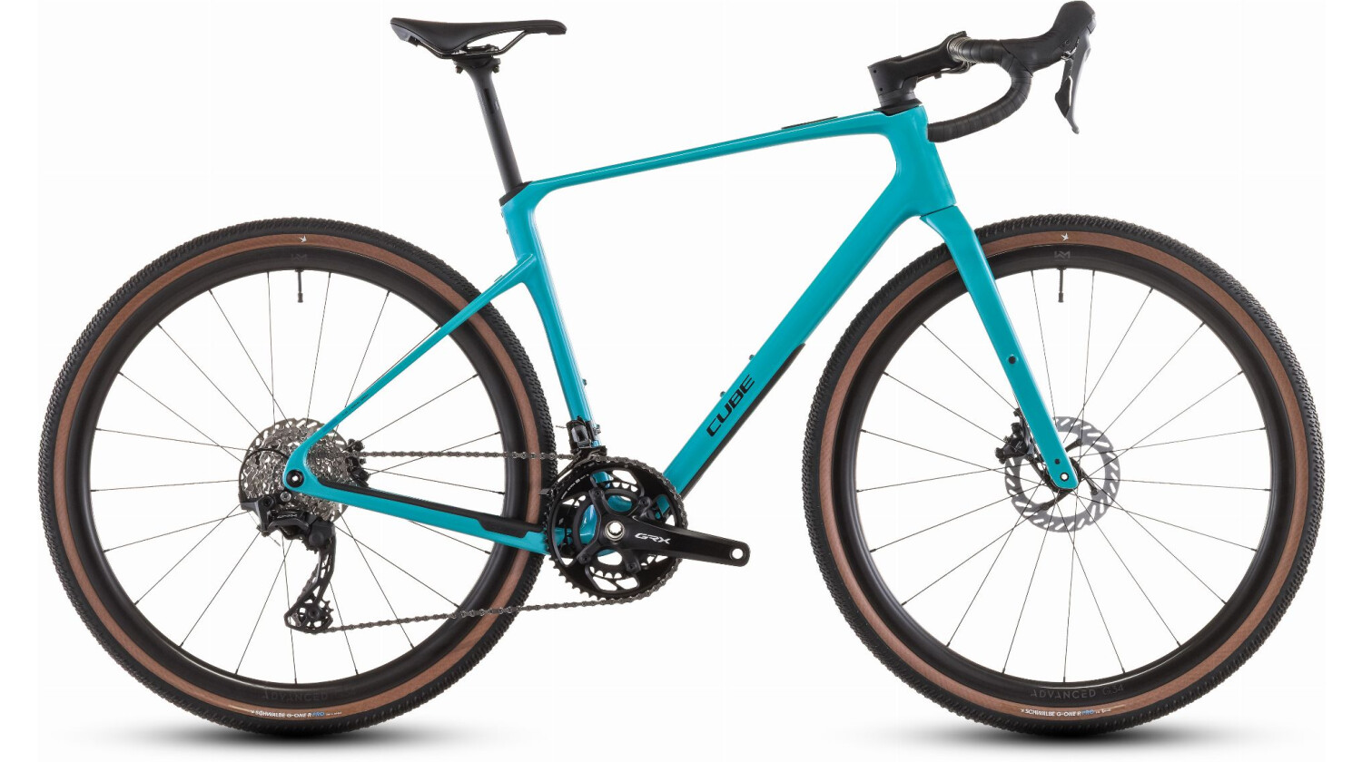 Cube Nuroad C:62 Pro Gravelbike Diamant 28" swimmingpool´n´black