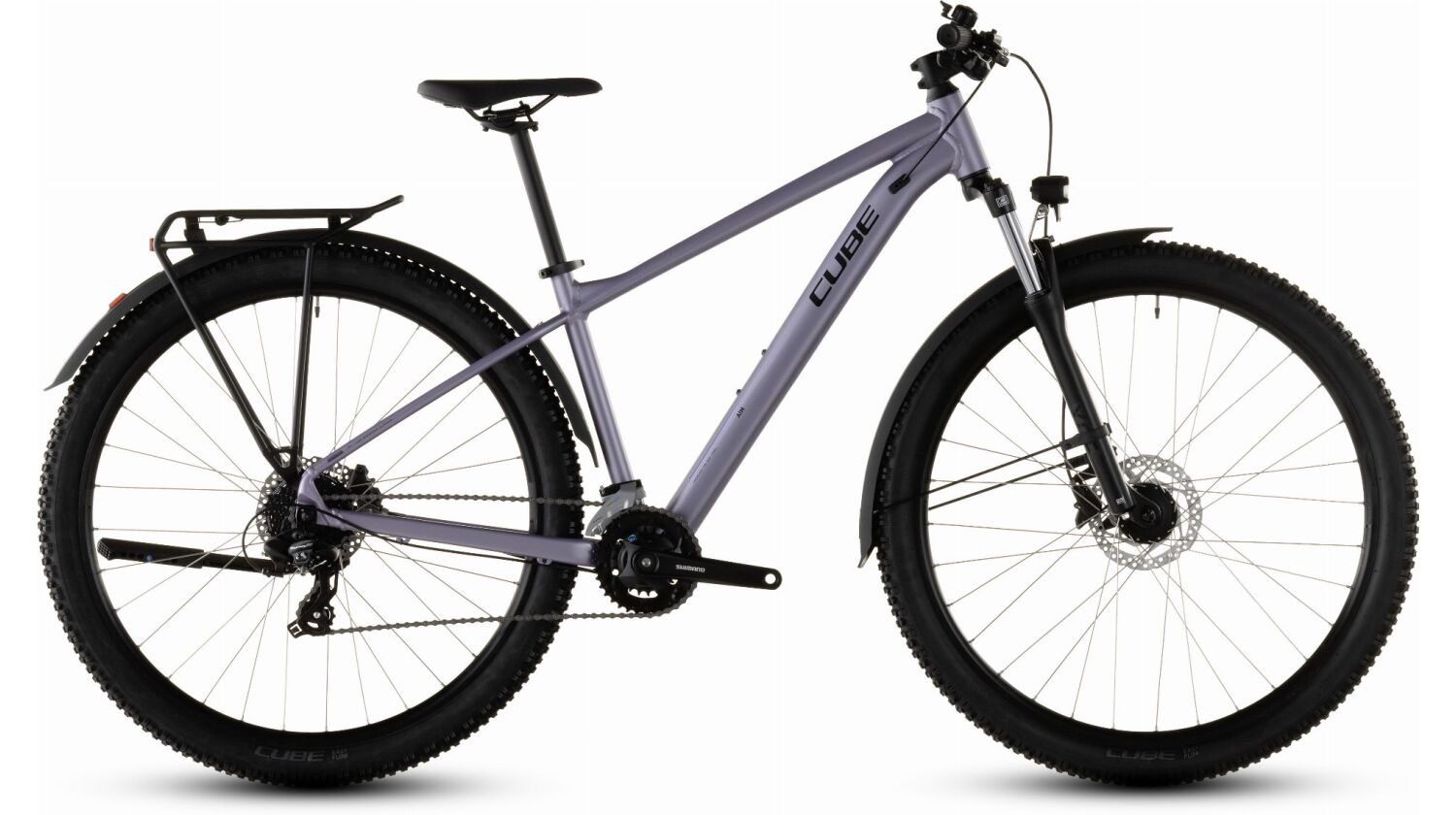 Cube Aim One FE MTB-Hardtail Diamant lightpurple´n´chrome