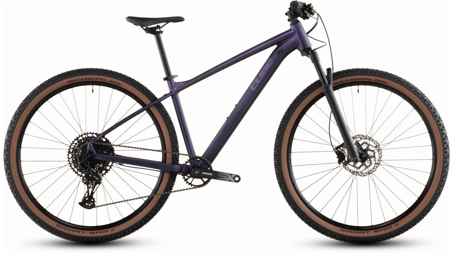 Cube Attention SLX MTB-Hardtail Diamant purplegalaxy´n´black