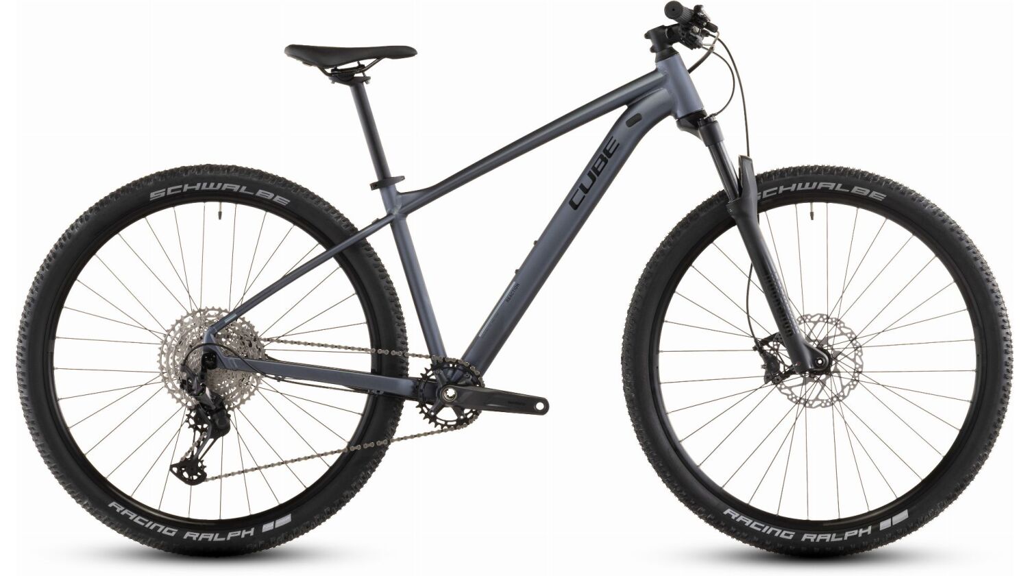 Cube Reaction SLX MTB-Hardtail Diamant metallicgrey´n´black