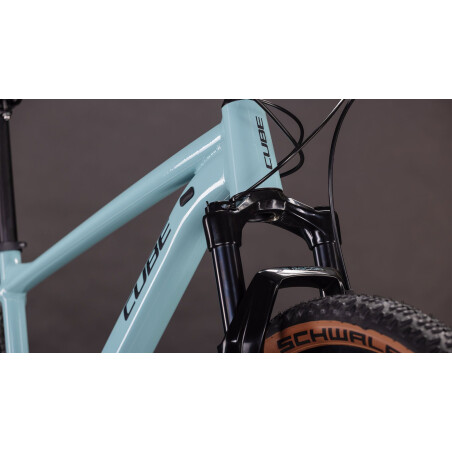 Cube Reaction SLX MTB-Hardtail Diamant tealgrey&acute;n&acute;black