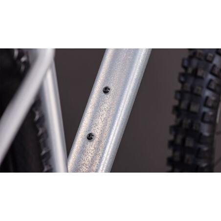 Cube Reaction TM One MTB-Hardtail Diamant rawmetal&acute;n&acute;blue