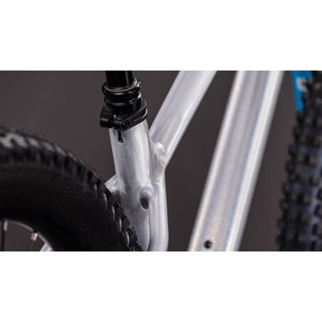 Cube Reaction TM One MTB-Hardtail Diamant rawmetal&acute;n&acute;blue