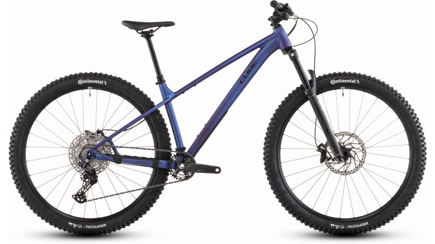 Cube Reaction TM Pro MTB-Hardtail Diamant blueviolet´n´black