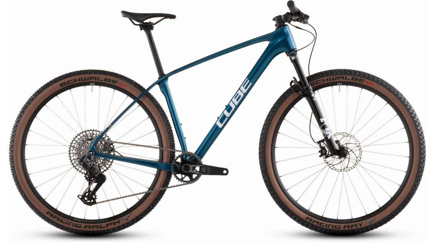Cube Reaction C:62 SLX MTB-Hardtail Diamant 29" electricblue´n´white