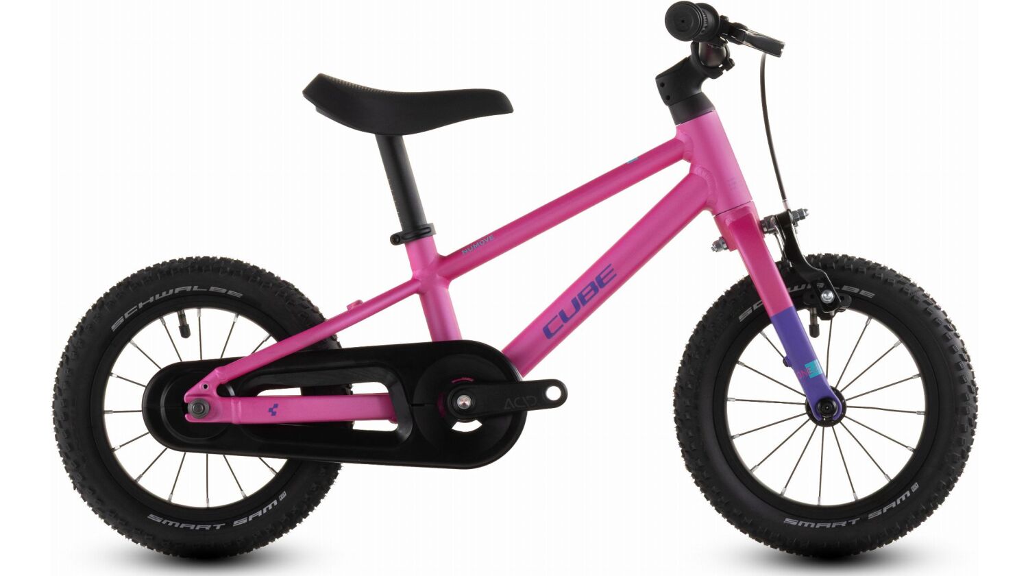 Cube Numove 120 RT Kinderrad Diamant 12" fucsia´n´plum one size