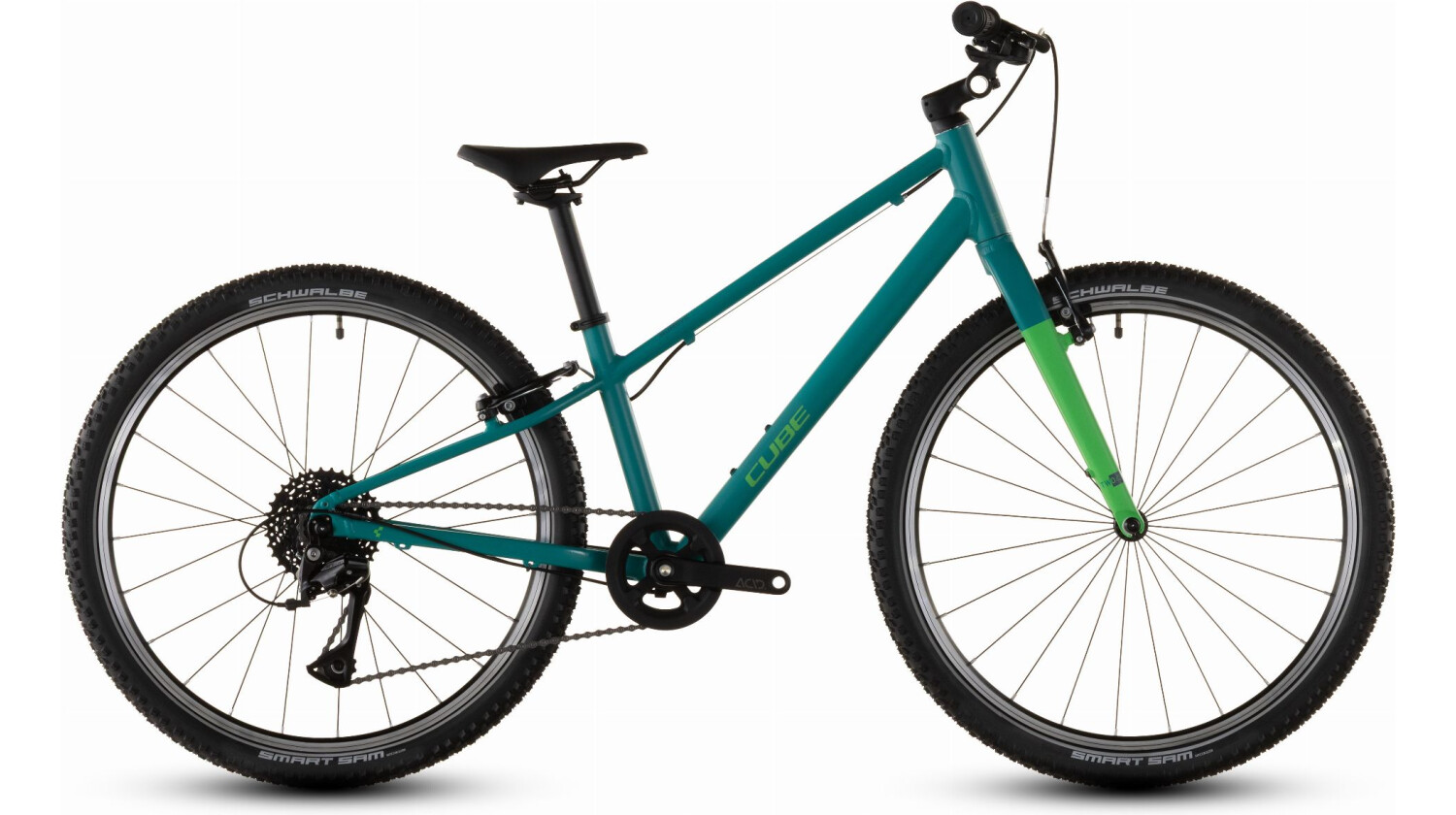 Cube Numove 240 Kinderrad Diamant 24" seagreen´n´green one size