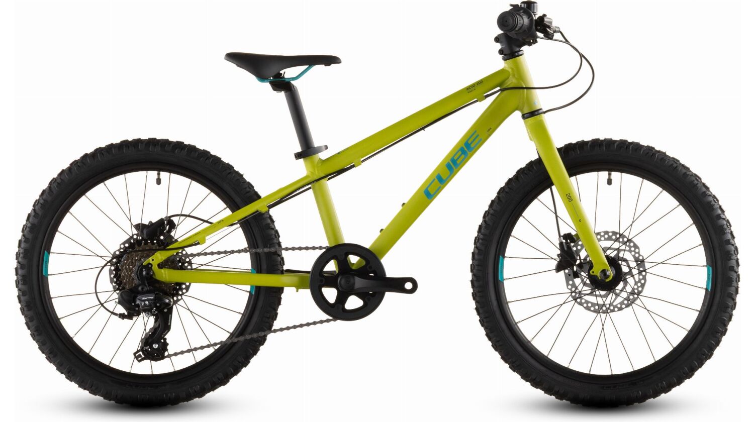 Cube Acid 200 Disc Kinderrad Diamant 20" lizard´n´blue one size