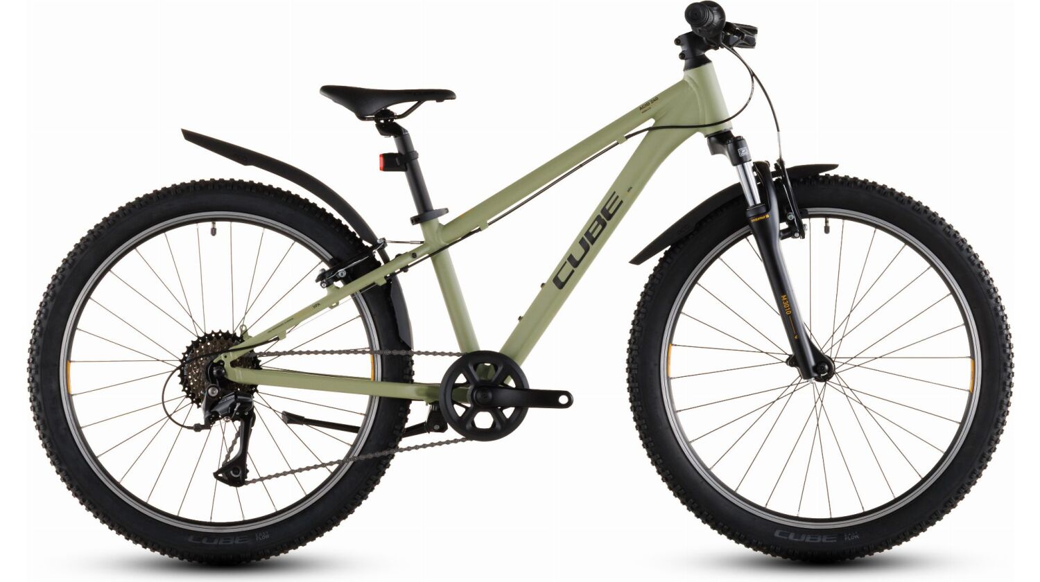 Cube Acid 240 FE Kinderrad Diamant 24" lightolive´n´orange one size