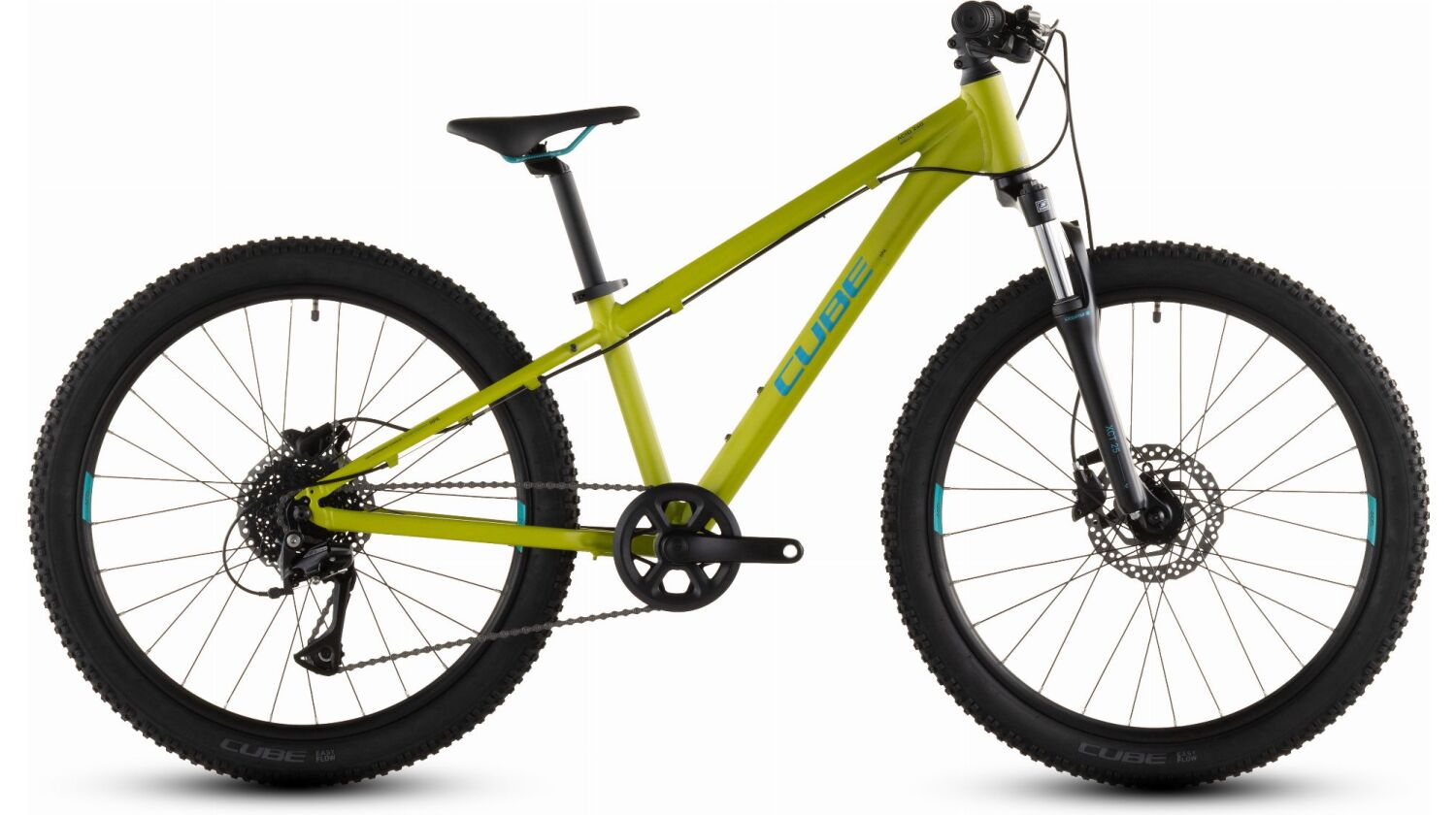 Cube Acid 240 Disc Kinderrad Diamant 24" lizard´n´blue one size