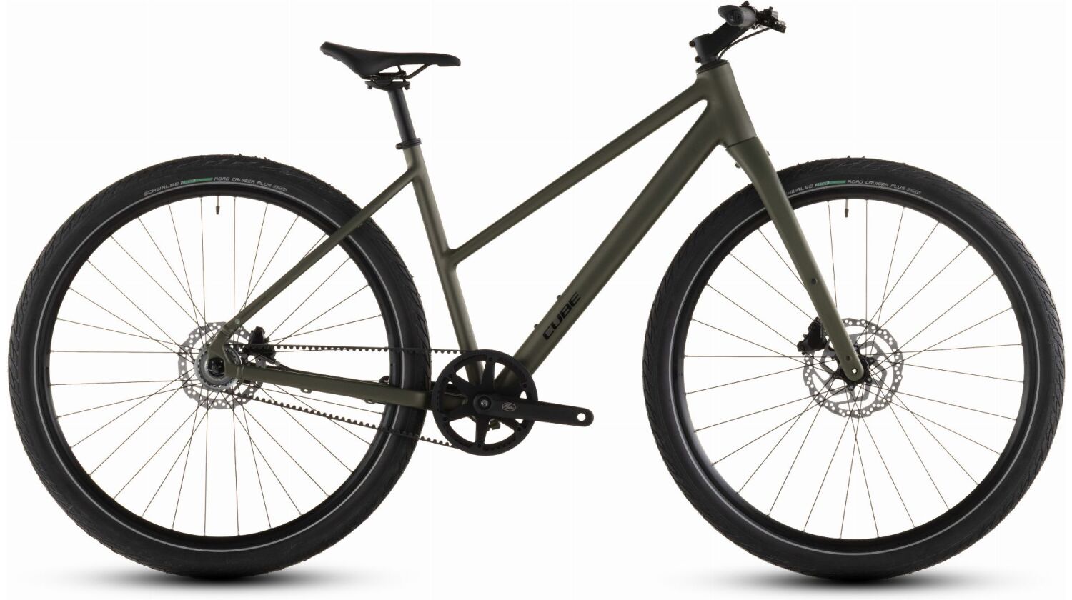 Cube Editor One Cityrad Trapeze 28" reedgreen´n´black