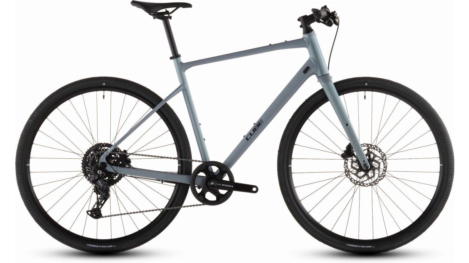 Cube Nulane One Fitnessbike Diamant 28" greysage´n´black