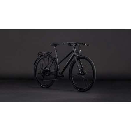 Cube Nulane Pro FE Fitnessbike Trapeze 28" grey&acute;n&acute;chrome
