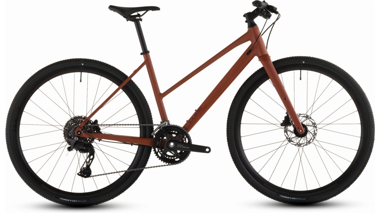 Cube Nulane Race Fitnessbike Trapeze 28" amber´n´black