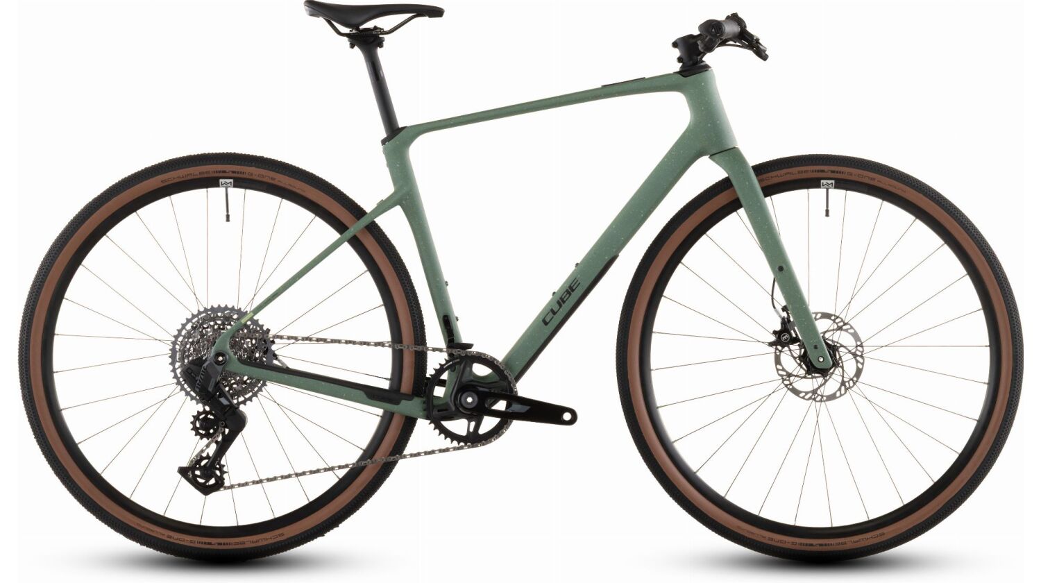Cube Nulane C:62 SLT Fitnessbike Diamant 28" greensmoothie´n´green