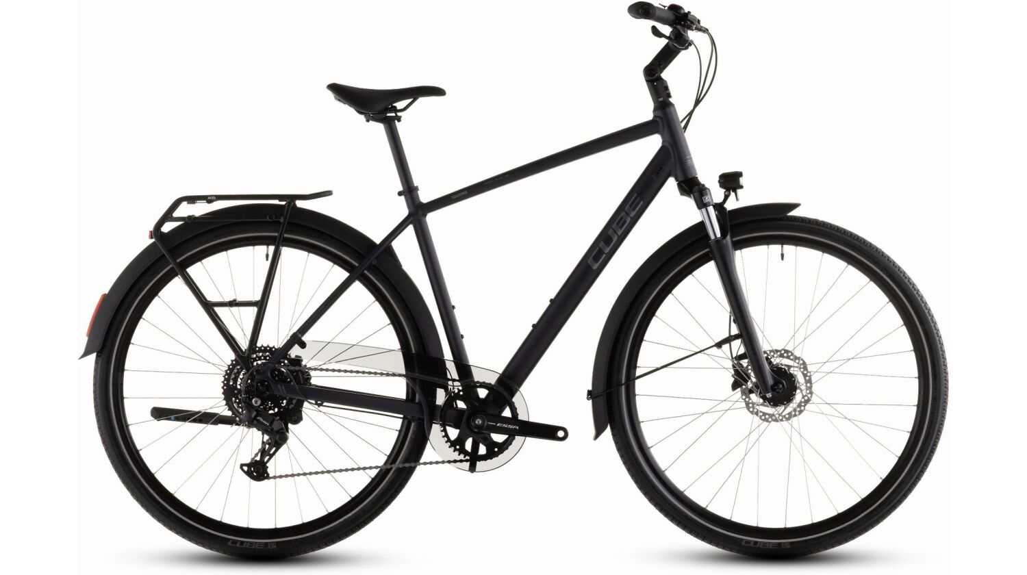 Cube Touring One Trekkingrad Diamant 28" night´n´chrome