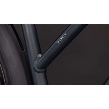 Cube Touring One Trekkingrad Trapeze 28" night&acute;n&acute;chrome