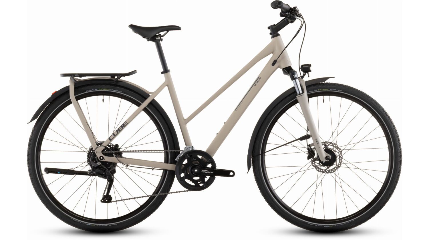 Cube Kathmandu One Trekkingrad Trapeze 28" oatgrey´n´grey