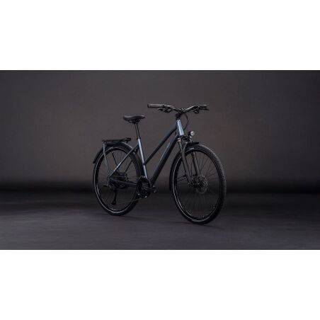 Cube Kathmandu EXC Trekkingrad Trapeze 28" metallicgrey&acute;n&acute;chrome