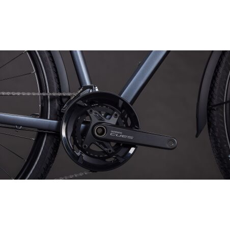 Cube Kathmandu EXC Trekkingrad Trapeze 28" metallicgrey&acute;n&acute;chrome