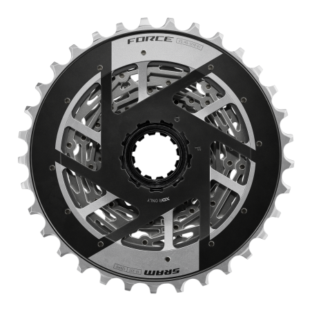 SRAM XG-1270 E1 Kassette 12-fach, XDR-Body silber/schwarz