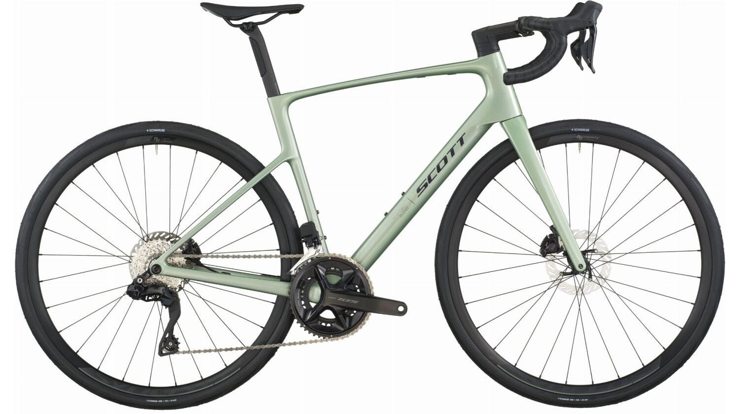 Scott Addict 40 Rennrad Diamant 28" reseda green