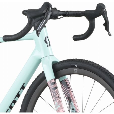 Scott Addict Gravelbike 10 Diamant 28" gelato blue/gelato pink